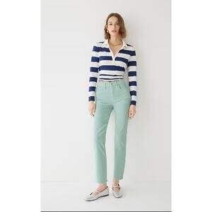 J. Crew Vintage Slim Straight Corduroy Pant in Dusty Shale sz 28 Mint Green